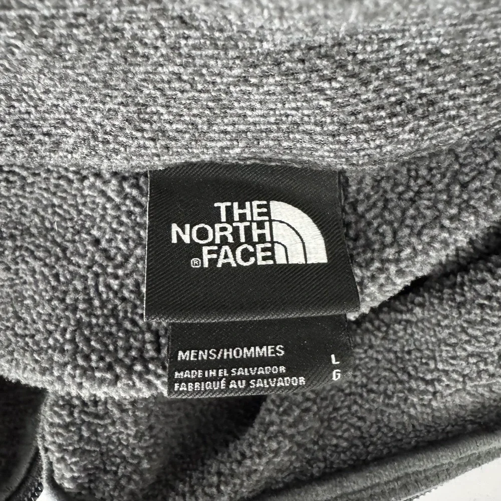 The North Face Sweatshirt Mens Large Gray 1/4 Zip Pullover Lightweight Outdoor